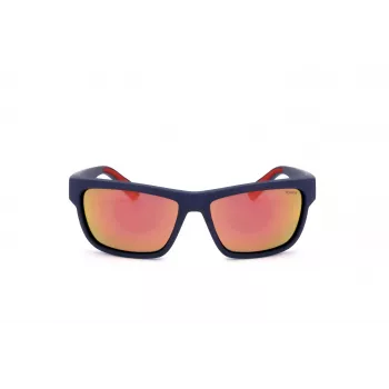 Polaroid PLD7031S8RU pánske polarizované slnečné okuliare - čierny rám sivé sklá 59mm