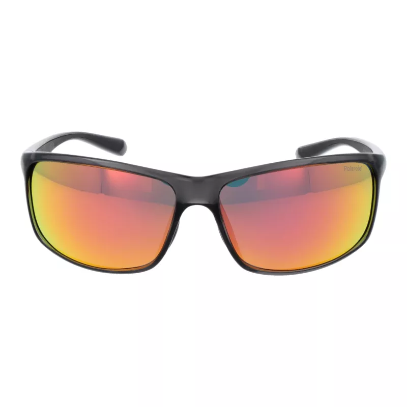 Polaroid PLD7036S63KB7 Unisex pilotové slnečné okuliare - čierny rám, sivé polarizované sklá, 63 mm