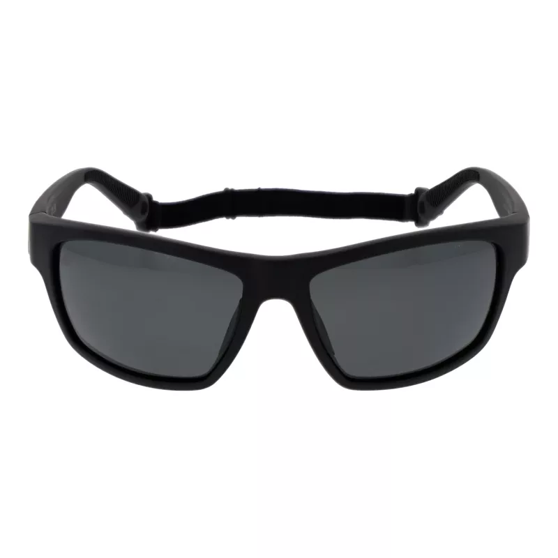 POLAROID PLD7037S60807 unisex pilotové slnečné okuliare - sivé sklá - čierny rám