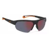 Polaroid PLD7048S8LZG6 unisex pilotné slnečné okuliare - sivé šošovky, čierny rám