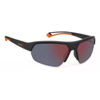 Polaroid PLD7048S8LZG6 unisex pilotné slnečné okuliare - sivé šošovky, čierny rám