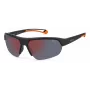 Polaroid PLD7048S8LZG6 unisex pilotné slnečné okuliare - sivé šošovky, čierny rám