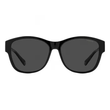 Polaroid PLD9019S08A unisex slnečné okuliare - čierny rám, sivé polarizované sklá