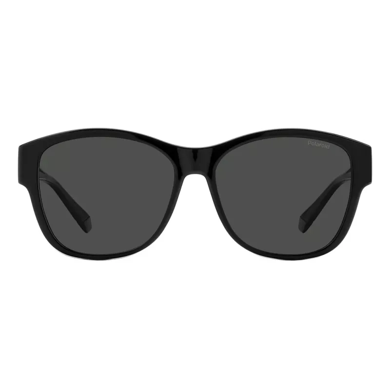Polaroid PLD9019S08A unisex slnečné okuliare - čierny rám, sivé polarizované sklá