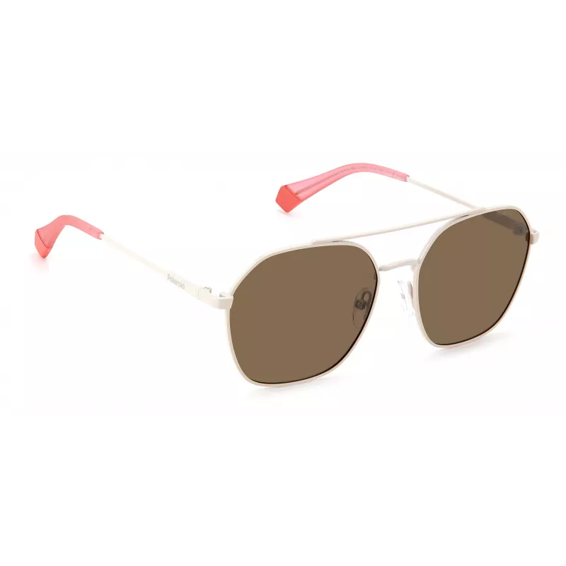 POLAROID unisex PLD6172S10ASP slnečné okuliare - čierny rám, sivé šošovky, 57 mm