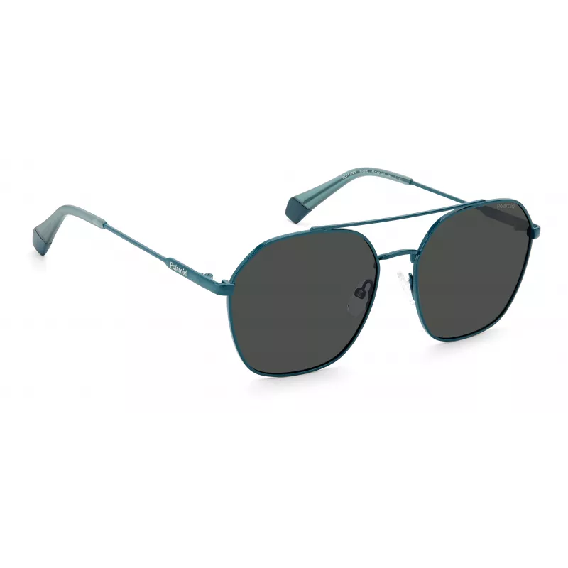 POLAROID unisex PLD6172SMR8M9 štvorcové slnečné okuliare havana zelené polarizované UV400