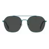 POLAROID unisex PLD6172SMR8M9 štvorcové slnečné okuliare havana zelené polarizované UV400