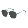 POLAROID unisex PLD6172SMR8M9 štvorcové slnečné okuliare havana zelené polarizované UV400