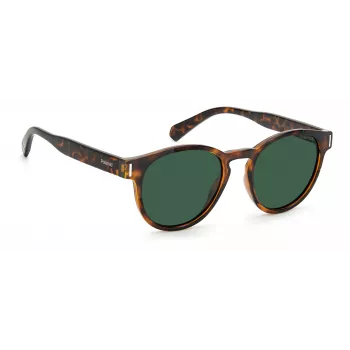 POLAROID unisex PLD6175S086UC slnečné okuliare Havana hnedá polarizované 51mm
