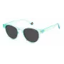 POLAROID unisex PLD6175S5CBM9 slnečné okuliare Havana sivá modrá zrkadlová 51mm