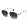 POLAROID unisex PLD6182S900WJ obdĺžnikové polarizované slnečné okuliare - čierny rám sivé šošovky 59mm