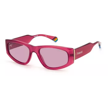 POLAROID Unisex slnečné okuliare PLD6169S8CQ0F čierny rám sivé polarizované šošovky 55/18/140 mm