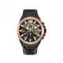POLICE pánske PL15711JSBR61 quartz hodinky - 48mm nerezové puzdro s hnedým koženým remienkom