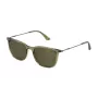 Police pánske slnečné okuliare SPLL77-53G61P Havana zelené polarizované 53 mm