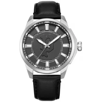 POLICE pánske hodinky PEWJA2204305 - 46mm čierny ciferník quartz kožený remienok