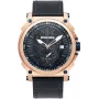 POLICE pánske hodinky PL15728JSR.03 Raho modrý ciferník kožený remienok 53 mm