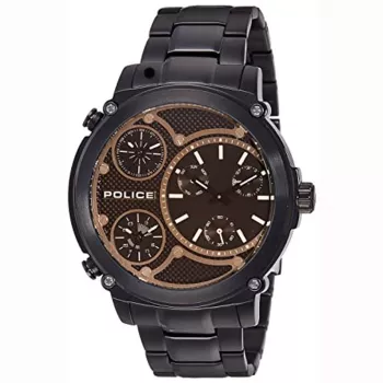 Police pánske hodinky Ranger PL14830JBB02M 52 mm nerezová oceľ čierny ciferník