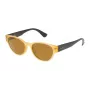 POLICE SPL15152760G pánske hranaté slnečné okuliare – havana acetátový rám, zelené polykarbonátové šošovky, ochrana UV400