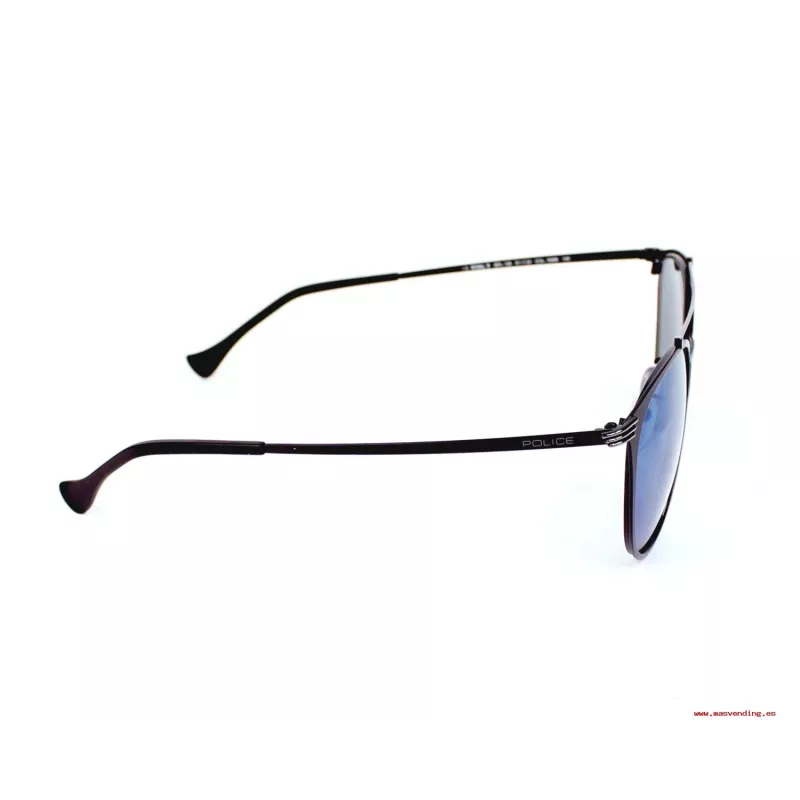 POLICE SPL15651599B unisex slnečné okuliare - obdĺžnikový plastový rám UV400