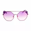 POLICE SPLA95568TNV dámske cat-eye slnečné okuliare - čierny rám, sivo gradientové sklá 56mm