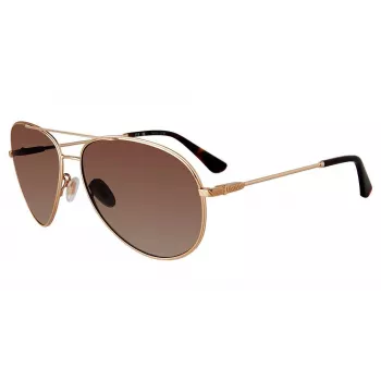 POLICE SPLL11-620H34 unisex slnečné okuliare - čierny/Havana rám, sivé šošovky, 62 mm