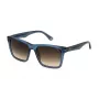 POLICE SPLN35M550955 pánske slnečné okuliare havana acetátový rám hnedé šošovky 55/19/145 mm