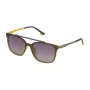 POLICE unisex SPL528990GBF pilotné slnečné okuliare - matný čierny rám, sivé sklá, UV400