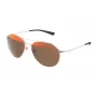 POLICE Unisex slnečné okuliare S8953V570300 pilot acetát čierna sivá 57mm