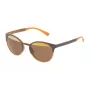 POLICE Unisex slnečné okuliare SPL162V506L2H havana acetátový rám hnedé gradientové šošovky 50mm