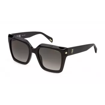 Police dámske slnečné okuliare Cat-Eye SPLR26E53700Y - acetátový rám, UV400 ochrana, 53 mm sklo
