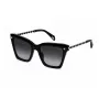 POLICE dámske slnečné okuliare Cat-Eye SPLN62-520700, havana hnedá obruba, hnedé gradientové sklá, 52 mm