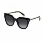 POLICE dámske SPLN63-530700 obdĺžnikové acetátové slnečné okuliare, havana/hnedá, 53 mm