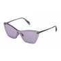 POLICE dámske slnečné okuliare SPL936990Q63 - lesklý čierny rám, hnedé gradientové sklá, 99/0/140 mm