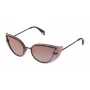 Police dámske slnečné okuliare SPL939H86X Havana acetát hnedý gradient 63 mm