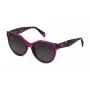 POLICE dámske slnečné okuliare SPLC22E5809AH Havana acetát štvorcové 58 mm