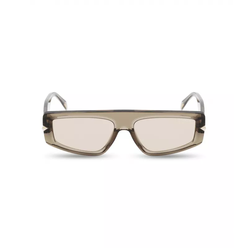 POLICE dámske slnečné okuliare SPLF33-57092T Havana rám gradientové sklo hnedé 57 mm