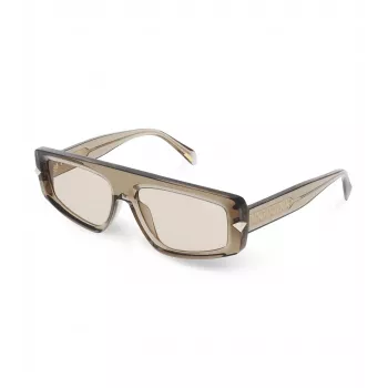 POLICE dámske slnečné okuliare SPLF33-57092T Havana rám gradientové sklo hnedé 57 mm