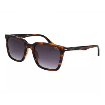 POLICE dámske slnečné okuliare SPLL80M520836 Havana acetát hnedé gradientové sklo 52mm
