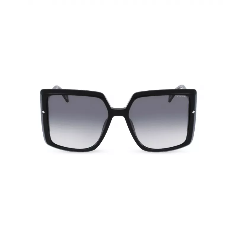 POLICE dámske slnečné okuliare SPLL96M560700 Cat-Eye acetátový rám UV400 sivé sklá 56mm