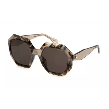 POLICE dámske slnečné okuliare SPLM10M540AM5 havanna acetát hnedý gradient 54 mm