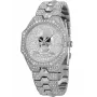 POLICE dámske hodinky PL16027BS.04M 36 mm nerezová oceľ sivý ciferník strieborný náramok