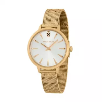 POLICE dámske hodinky PL16035MSG22M 36 mm ružové zlato nerez mesh