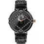 Police dámske hodinky PL16068BSB-02 34 mm quartz analógové nerezová oceľ koža čierny ciferník