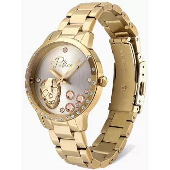 Police dámske hodinky PL16071MSG22M 36mm strieborná nerezová oceľ