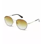 POLICE dámske SPLD94-53301G hranaté havana acetátové slnečné okuliare s hnedými polykarbonátovými sklami UV400