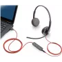 Poly Blackwire C3220 USB-C Headset - 3200 Series - Na uši - Drôtový - USB-C - Izolácia hluku - Čierna (209749-104)