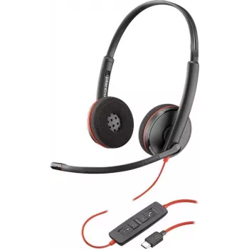 Poly Blackwire C3220 USB-C Single Headset - 3200 Series - Na uši - Drôtový - USB-C - Izolácia hluku (209749-22)