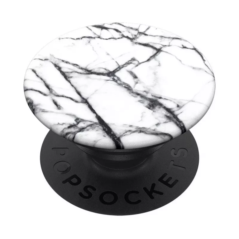 PopSockets Swappable PopGrip Držiak na telefón, Dove White Marble