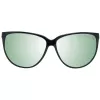 PORSCHE DESIGN dámske slnečné okuliare P8588-61A - čierny rám, sivé sklá, 61/13/135 mm