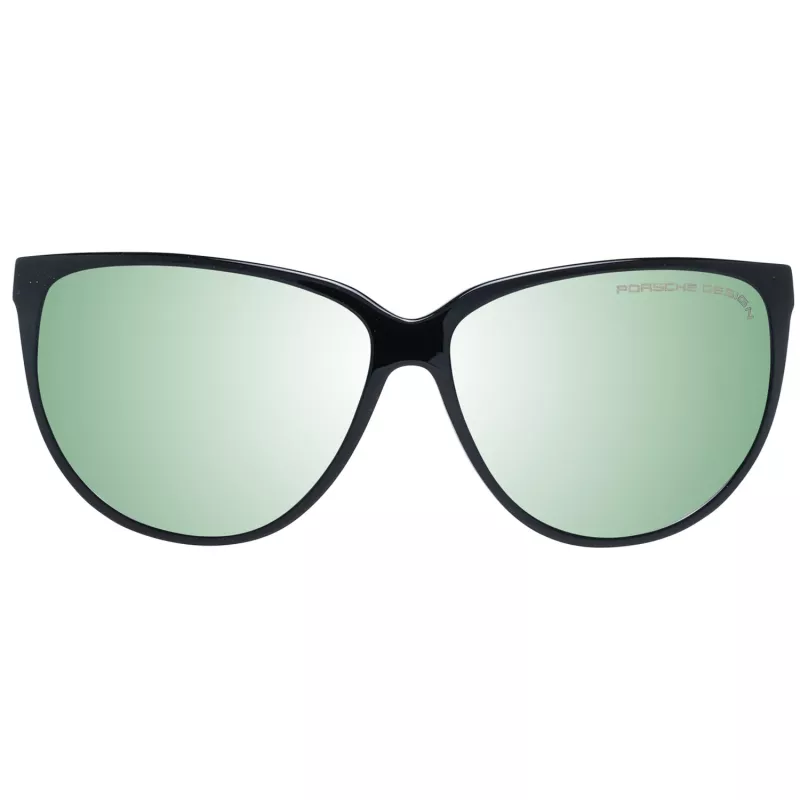 PORSCHE DESIGN dámske slnečné okuliare P8588-61A - čierny rám, sivé sklá, 61/13/135 mm